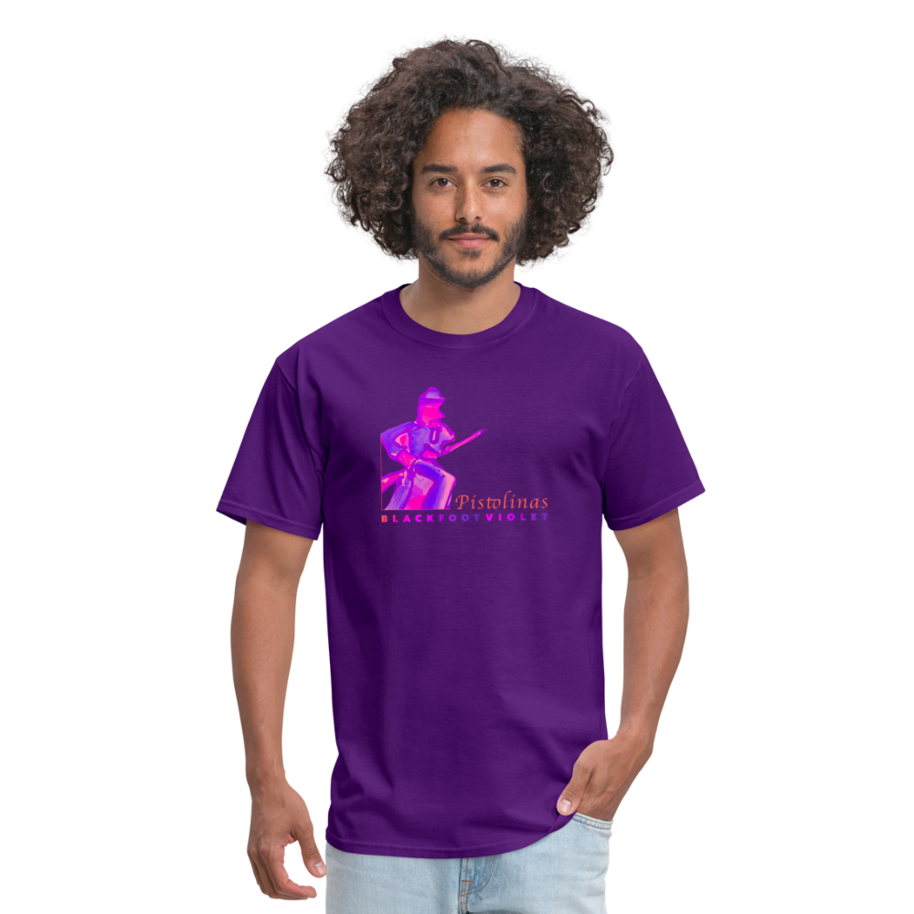 BlackfootViolet_Tshirt_Pistolinas - purple