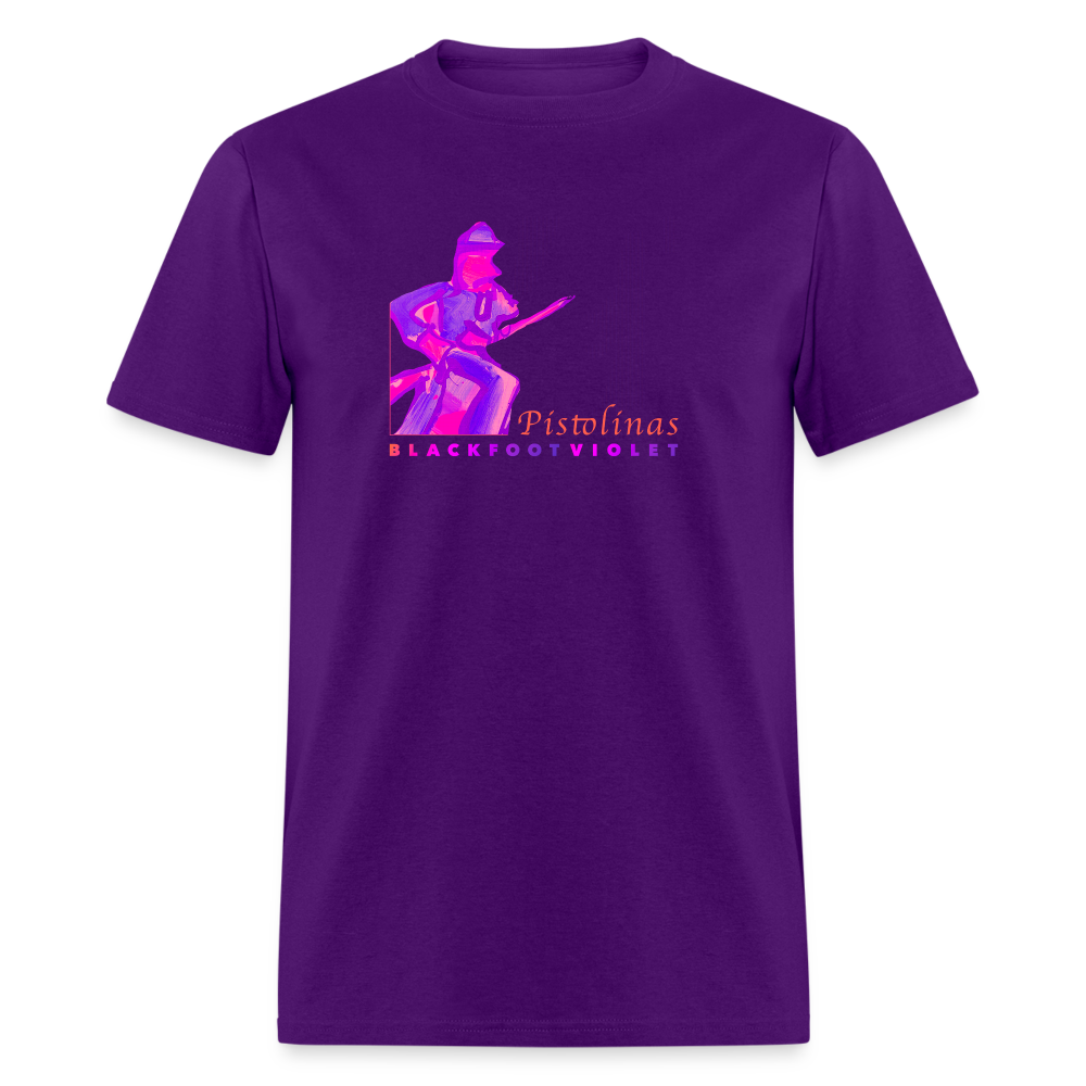 BlackfootViolet_Tshirt_Pistolinas - purple